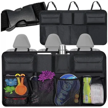 Automobilio sėdynės ir bagažinės organizatorius su kišenėmis (88x45 cm)