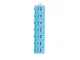 Weekly Pill Organizer 7 Day Supplement Case Blue