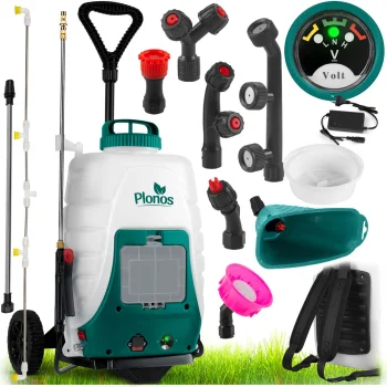 Plonos PL-601 18L Battery Sprayer with Trolley, 12V 8Ah