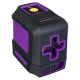 Laser Level Ermenrich LT10, 15 m, Red Beam, Violet