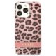 Guess Leopard Case for iPhone 13 Pro / 13 Pink