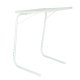 Foldable and Adjustable Laptop Table, 69 cm, White