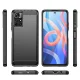 Carbon Case Flexible Cover for Xiaomi Redmi Note 11, Black