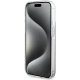 Guess IML 4G Gold Stripe case for iPhone 15 Pro Max - black