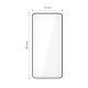 Tech-Protect Glass Fit+ Tempered Glass for Xiaomi 15T / 15T Pro (2-Pack), Black