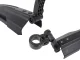 Bicycle Mudguards Front and Rear Set, 2 pcs, Black