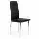 Multistore Set of 4 Chairs, Black