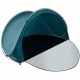 Trizand 21267 Pop-Up Beach Tent 200x120x110cm, Blue/White