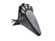 Solar LED Garden Paw Print Lights, 4 Pcs, Black