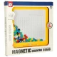 Montessori Magnetic Mosaic Board, Yellow, 26 x 26 cm