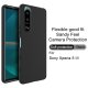 Sony Xperia 5 III IMAK UC-3 Series Matte Shockproof TPU Protective Cover Case Shell, Black