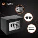 Ruhhy 00026101 Safe with Electronic Lock, Black