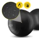 4Fizjo Peanut Air Ball Exercise Ball, 45x90 cm, Black