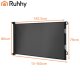 Retractable Safety Gate for Doors and Stairs Ruhhy, Grey