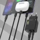 Dudao A27MaxCEU PD QC 35W USB-A USB-C Wall Charger with USB-C Cable - Black