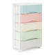 ModernHome 5-Drawer Storage Organizer Trolley with Wheels