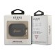 Guess GUAPSSSK AirPods Pro cover black/black Silicone Vintage Script