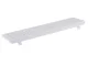 Wireless keyboard with numeric keypad and mouse, USB, white
