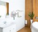 Automatic Dispenser for Two Toothpastes with Cup and Holder for Bathroom