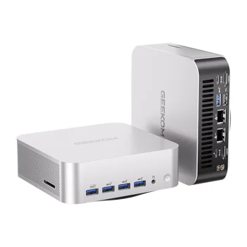 GEEKOM A9 MAX Mini PC AMD Ryzen AI 9 HX 370 32GB 1TB SSD Windows 11 Pro