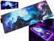 RGB Gaming Computer Table Carpet Mat Mouse LED Pad 90x40 cm, Cosmos