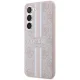 Samsung Galaxy S23 (SM-S911) Guess 4G Printed Stripe Case Cover (GUHCS23SP4RPSP), Pink