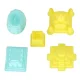 Sand Toy Set with Molds and Shovel, 28 Pieces
