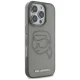 Karl Lagerfeld IML Rhinestones Karl Head Case for iPhone 16 Pro, Black