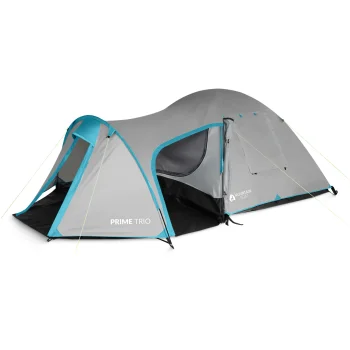 4Fizjo Prime Trio Mountain Goat 3-Person Camping Tent, Grey