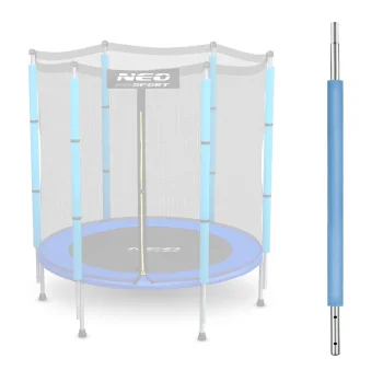 Lower Trampoline Pole for 140 cm (4.5 ft) Outer Net Neo-Sport, Blue