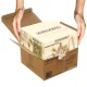 Kruzzel 24745 2-in-1 Wooden Educational Game Carrot Garden