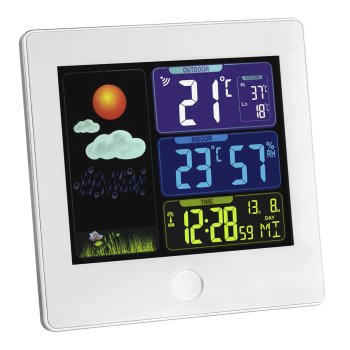 TFA SUN 35.1133.02 Wireless Weather Station, White