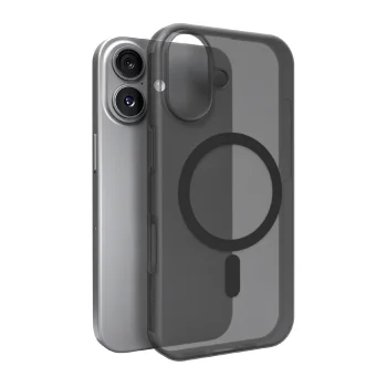 Puro iPhone 17 Case Daylight MagSafe, Translucent Black