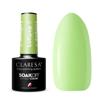 Claresa Lollipop 8 Gel Polish, 5g