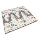 Educational Kids Folding Foam Mat 200x180x1cm Nukido NK-340, Road-Numbers
