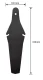 Universal Rear Bicycle Mudguard RW20B, Black