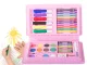 Art set for kids, 42-piece drawing and painting kit