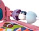 Educational Interactive Baby Play Mat with Piano and Rattles, Pink