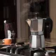 Moka Pot Espresso Coffee Maker 150ml, Silver