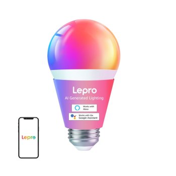 Умная светодиодная лампа Lepro B1 E27 с Bluetooth и Wi-Fi, 806 лм
