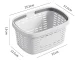 Universal Organizer Basket with Handles, 25.5x17.5x13 cm