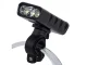 Bicycle Front Light / Flashlight with Powerbank, 3x LED CREE XM-L T6, Black
