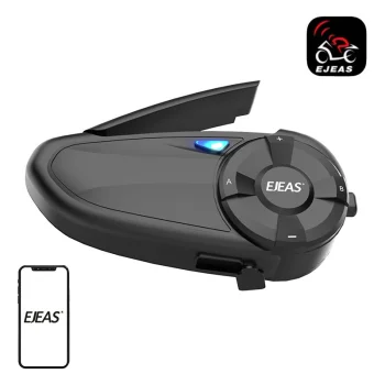 EJEAS Q7 Motorcycle Intercom Bluetooth 5.1