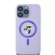 Karl Lagerfeld iPhone 15 Pro Max Case Karl & Choupette Heads Ring MagSafe, Purple
