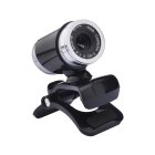 VAKOSS WS-3355 Webcam Laptop PC Camera with Microphone, Black