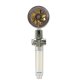 Water Saving Shower Head with Filter, Silver/Gold, without Hose