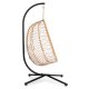 Hanging Egg Chair MultiGarden, freestanding swing up to 120 kg, cushions included