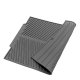 Dish Drying Mat for Kitchen Counter 43x33 cm, Grey