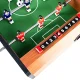 Portable Tabletop Foosball Table Soccer 12 Players (51 x 31 x 9 cm)