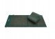 4Fizjo ERGO Acupressure Acupuncture Massage Mat Set with Pillow, 110x42 cm, Green/Gold